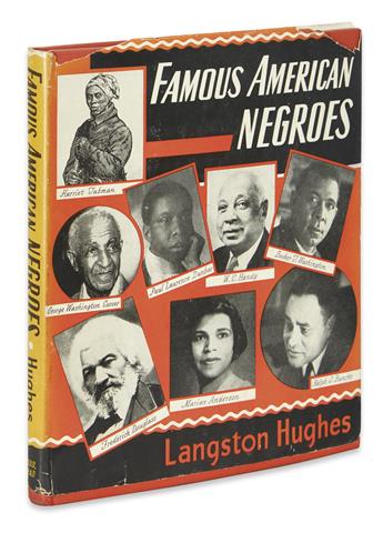 (LITERATURE.) Hughes, Langston. Famous American Negroes.
